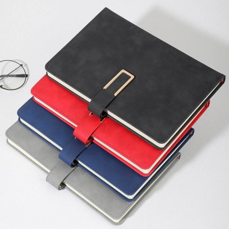 Vintage Leather Journal Notebook - สมุดบันทึกหนังวินเทจขนาด A5 ปกอ่อน สำหรับเขียนบันทึก ใช้ในงานประชุมธุรกิจ ชีวิตในมหาวิทยาลัย