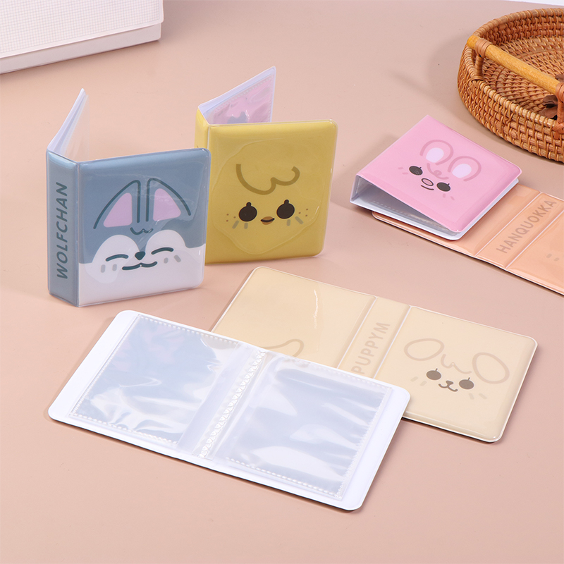 Kpop Photo Card Binder 3 Inch - อัลบั้มใส่การ์ดสะสมรูปภาพการ์ตูนสัตว์ ขนาด 3 นิ้ว อัลบั้มใส่โปสการ์ด อัลบั้มสะสมรูปไอดอล