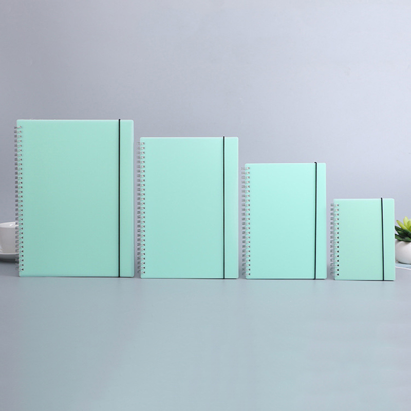 A6 A5 B5 A4 สีเขียว Spiral Boo - A5 Spiral Dotted Grid Notebook บทวิจารณ์และราคา