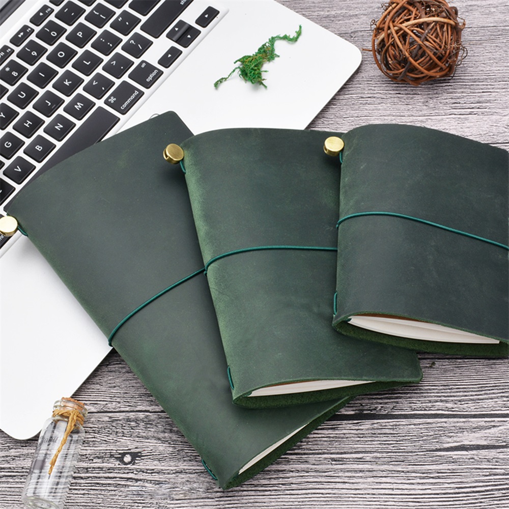 ของแท้หนัง Traveler Notebook D - Vintage Leather Journal Notebook บทวิจารณ์และราคา
