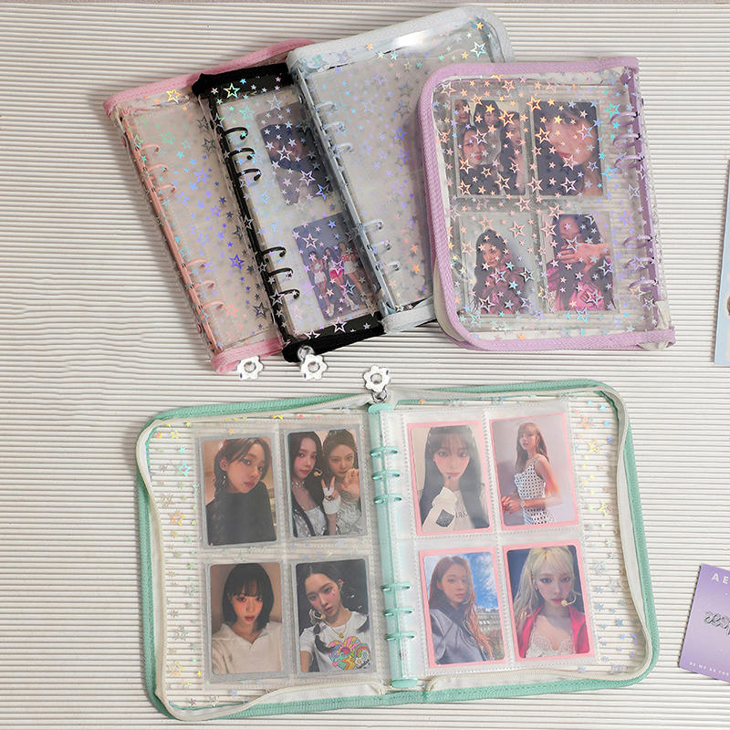 สมุดใส่การ์ดรูปแบบซิป A5/A6/A7 - Stationery Books บทวิจารณ์และราคา