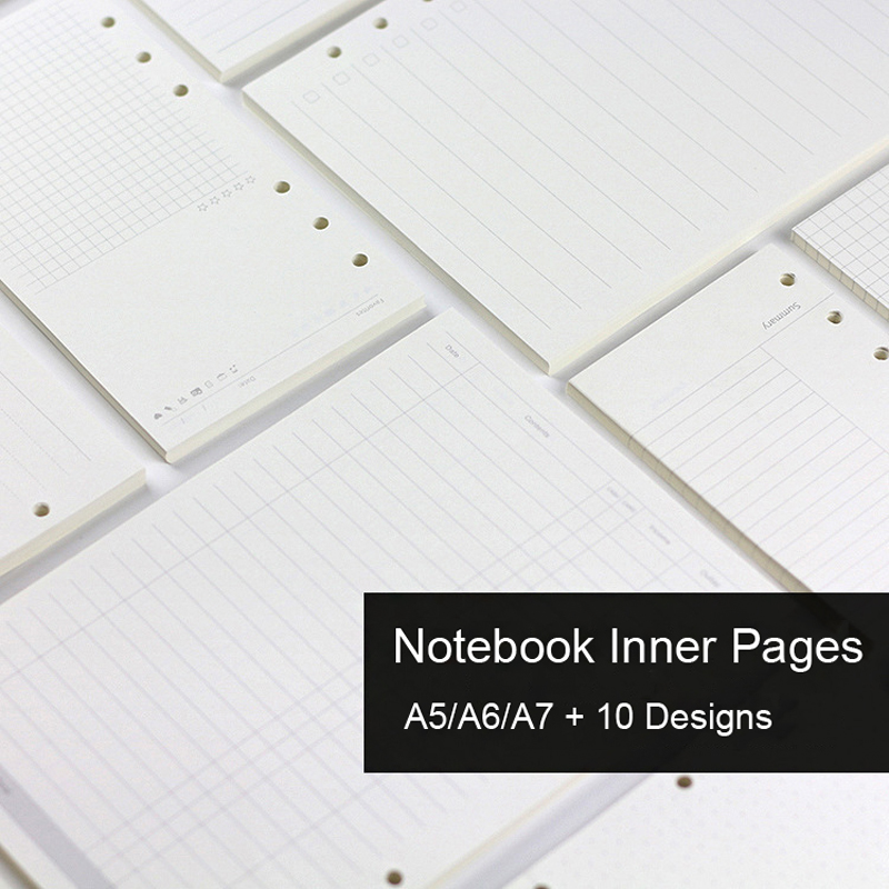A5 A6A7 45 แผ่น กระดาษเติมสำหร - A5 Spiral Dotted Grid Notebook บทวิจารณ์และราคา