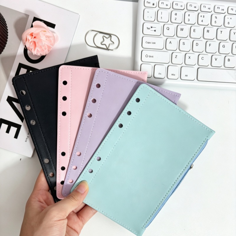 สมุดบันทึกสีมาการอง A6 พร้อมแฟ - Vintage Leather Journal Notebook บทวิจารณ์และราคา